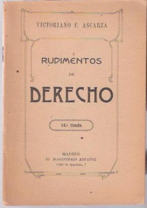 Rudimentos de derecho md4340043880
