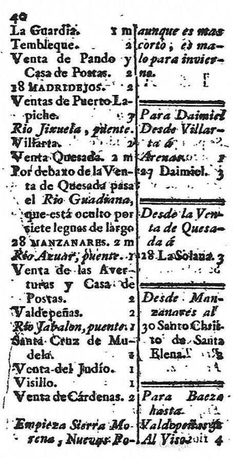 guia de caminos Scan