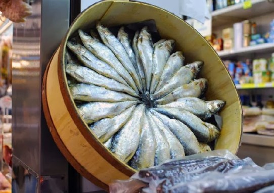 Resultado de imagen de Cubas de sardinas saladas