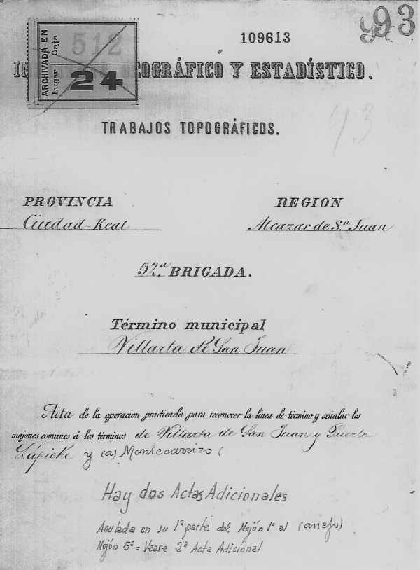 Portadilla limites Puerto y VillartaScan