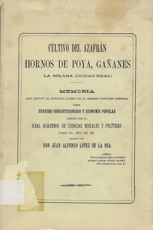 Un paseo por la isla verde: Juan Alfonso López de la Osa